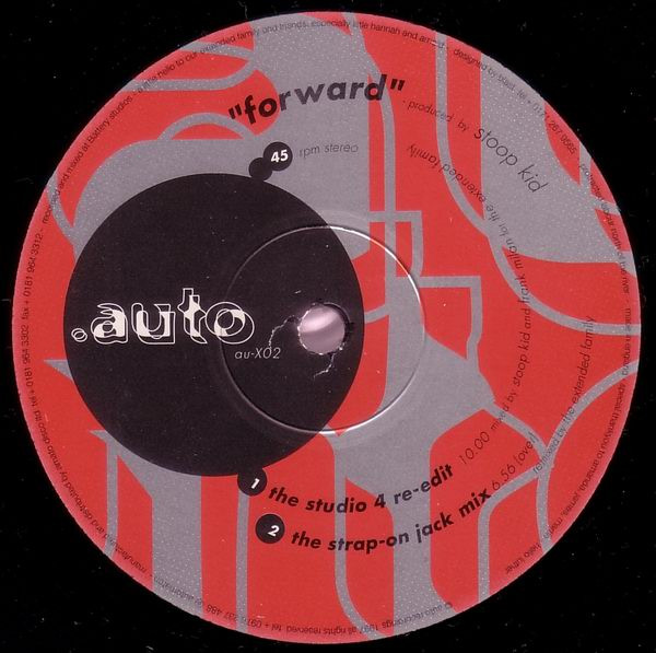 Stoop Kid - Forward | Auto Recordings (au-X02) - main