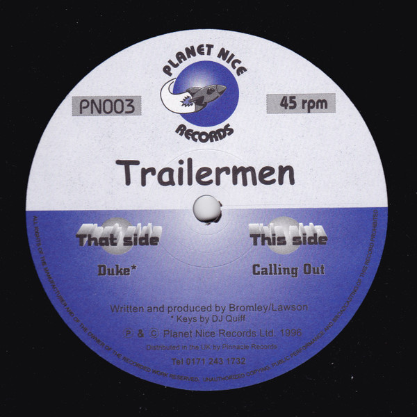 Trailermen - Calling Out | Planet Nice Records (PN003) - main