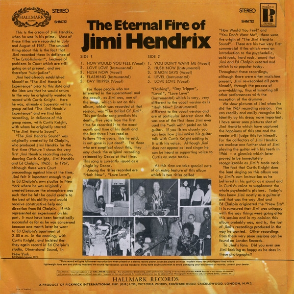 The Eternal Fire Of Jimi Hendrix