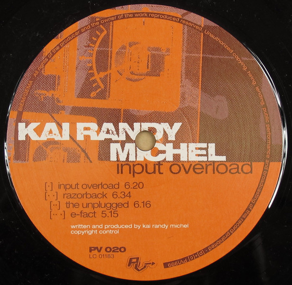 Kai Randy Michel - Input Overload | PV (PV 020)