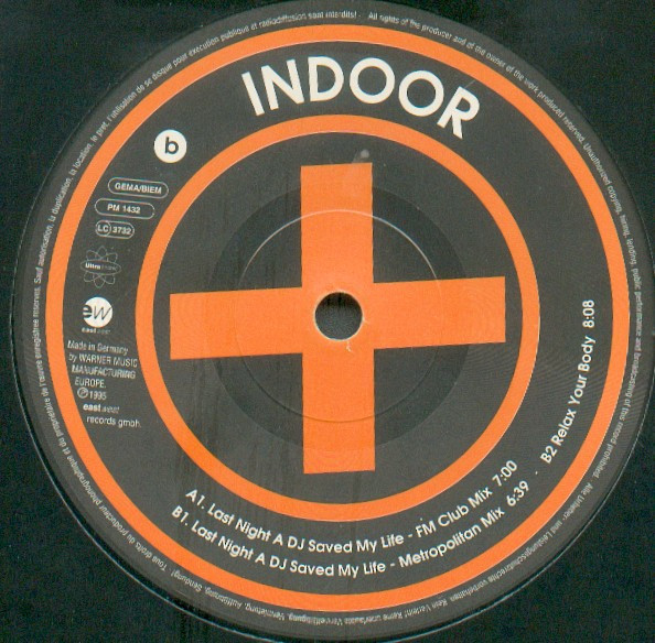 Indoor - Last Night A DJ Saved My Life | Ultraphonic (PM 1432) - 2 Indoor - Last Night A DJ Saved My Life | Ultraphonic (PM 1432) - 2