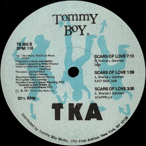 TKA - Scars Of Love | Tommy Boy (TB 902) - 3