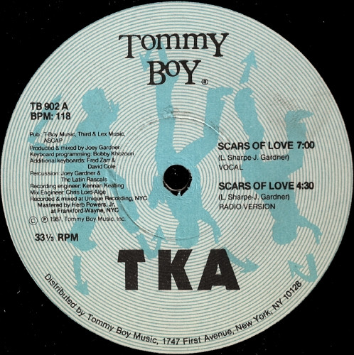 TKA - Scars Of Love | Tommy Boy (TB 902) - 2