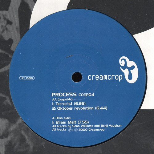 Process - Brain Melt / Terrorist / Oktober Revolution | Creamcrop Records (CCEP04)