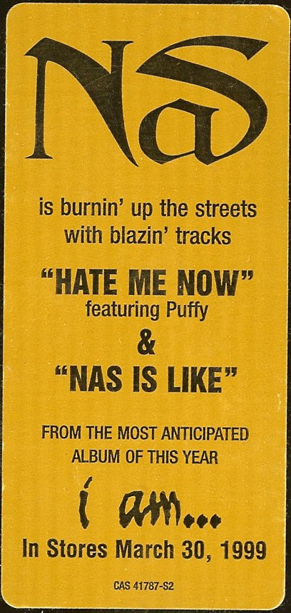 Nas - Hate Me Now | Columbia (CAS 41787) - 3