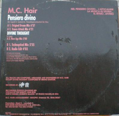 M.C. Hair - Pensiero Divino | Désastre Records (DES 9407) - 2 M.C. Hair - Pensiero Divino | Désastre Records (DES 9407) - 2