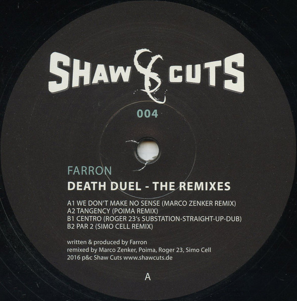 Farron - Death Duel - The Remixes | Shaw Cuts (SC004) - main