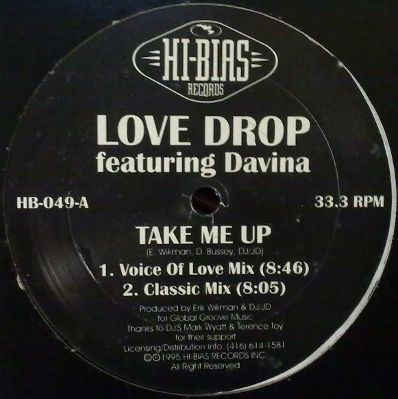 Love Drop  &  Davina - Take Me Up | Hi-Bias Records (HB-049)