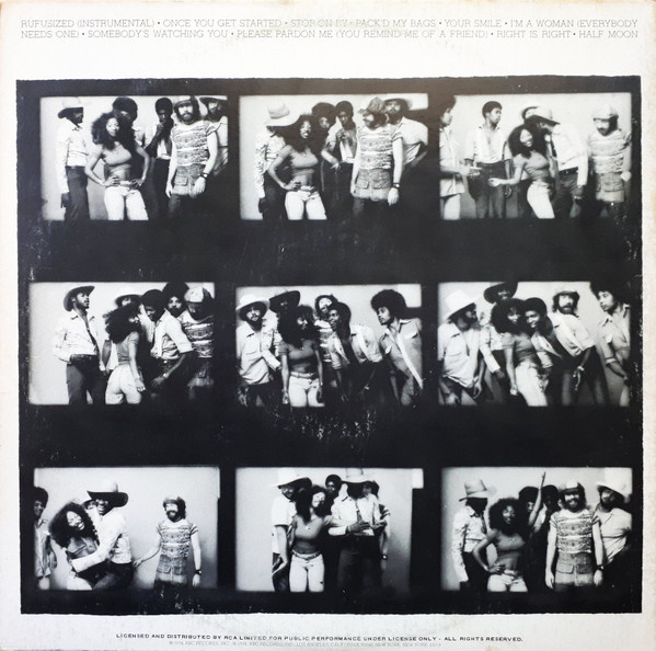 Rufus Featuring Chaka Khan - Rufusized | ABC Records (ABCD-837) - 4