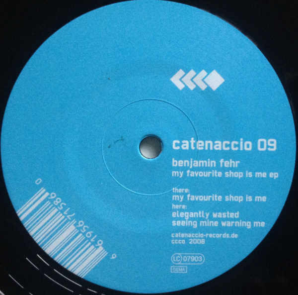 Benjamin Fehr - My Favourite Shop Is Me EP | Catenaccio Records (catenaccio 09) - 2 Benjamin Fehr - My Favourite Shop Is Me EP | Catenaccio Records (catenaccio 09) - 2