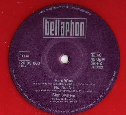 Sign System - Man On The Run | Bellaphon (120·03·003) - 4 Sign System - Man On The Run | Bellaphon (120·03·003) - 4