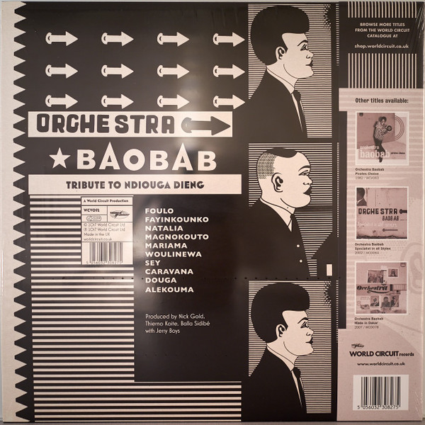 Orchestra Baobab - Tribute To Ndiouga Dieng | World Circuit (WCV092) - 2 Orchestra Baobab - Tribute To Ndiouga Dieng | World Circuit (WCV092) - 2