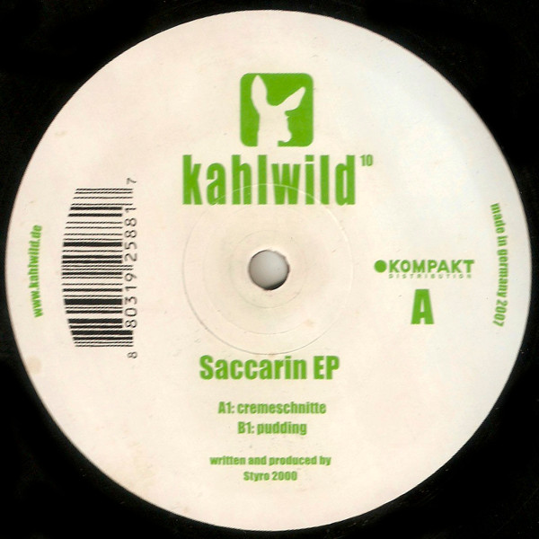 Styro 2000 - Saccarin EP | Kahlwild (kahlwild10)