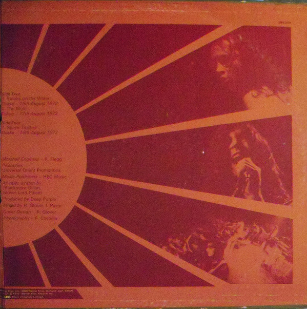 Deep Purple - Made In Japan | Warner Bros. Records (2WS 2701) - 3