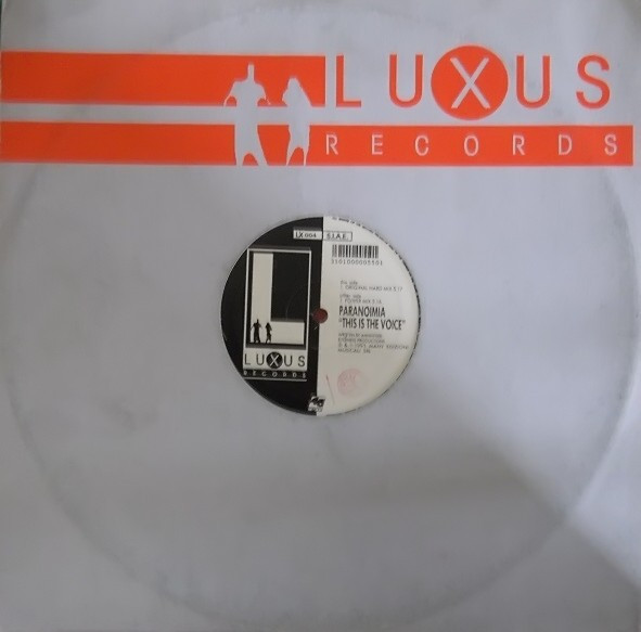Paranoimia - This Is The Voice | Luxus Records (LX 004) - main Paranoimia - This Is The Voice | Luxus Records (LX 004) - main