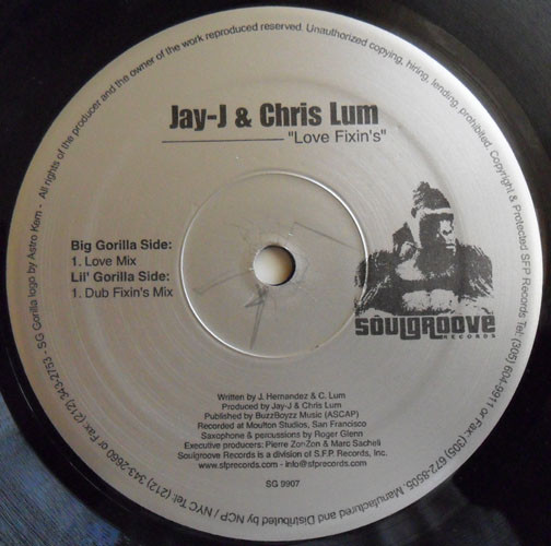 Jay-J & Chris Lum - Love Fixin's | Soulgroove Records (SG 9907) - 2