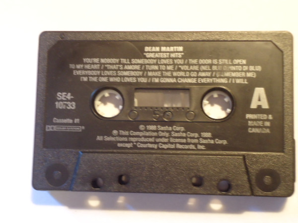 Dean Martin - Greatest Hits | Silver Eagle Records (SE4-10733) - 4 Dean Martin - Greatest Hits | Silver Eagle Records (SE4-10733) - 4