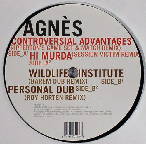 Agnès - Dumbles Debuts Remixed 2 | Resopal Red (RSP RED 013) - main Agnès - Dumbles Debuts Remixed 2 | Resopal Red (RSP RED 013) - main