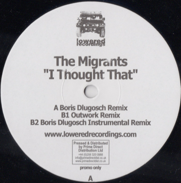 The Migrants - I Thought That | Lowered Recordings (LOW026RP) - main The Migrants - I Thought That | Lowered Recordings (LOW026RP) - main