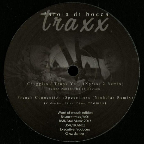 Various - Parola Di Bocca | Balance Traxx (bt01) - 2