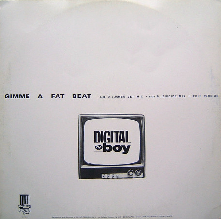 Digital Boy - Gimme A Fat Beat | Flying Records (FLY 046) - 2