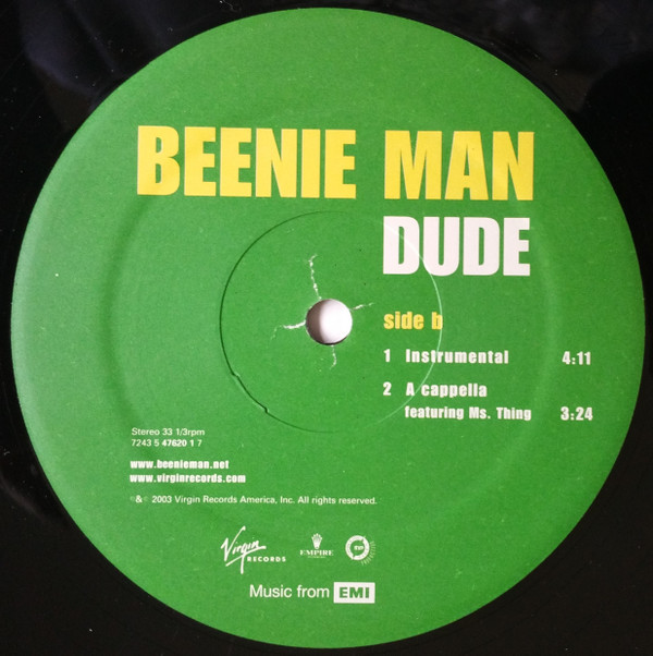 Beenie Man - Dude | Virgin (7243 5 47620 1 7) - 4 Beenie Man - Dude | Virgin (7243 5 47620 1 7) - 4