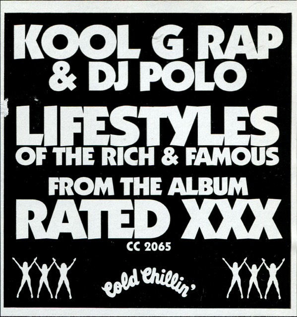 Kool G Rap & D.J. Polo - Lifestyles Of The Rich & Famous | Cold Chillin' (CC 2065) - 4 Kool G Rap & D.J. Polo - Lifestyles Of The Rich & Famous | Cold Chillin' (CC 2065) - 4
