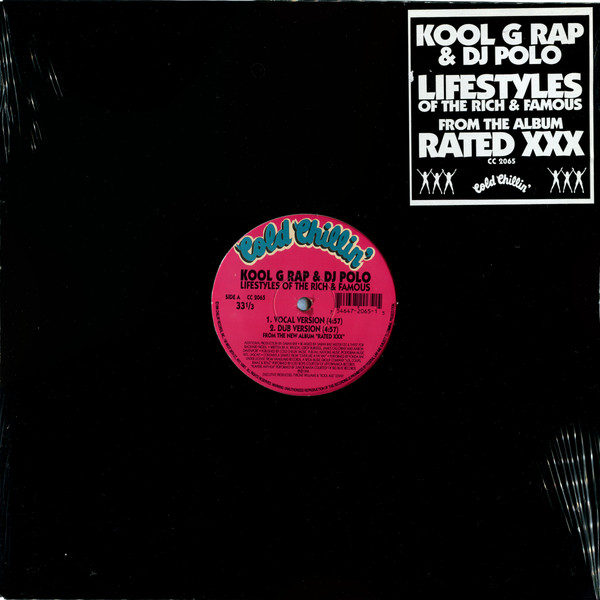 Kool G Rap & D.J. Polo - Lifestyles Of The Rich & Famous | Cold Chillin' (CC 2065)