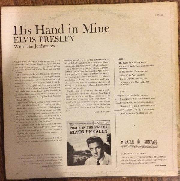 His Hand In Mine
