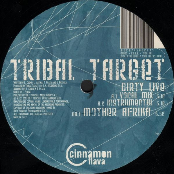 Tribal Target - Dirty Live | Cinnamon Flava (CF305) - 2