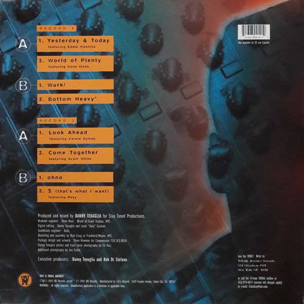 Danny Tenaglia - Hard & Soul | TRIBAL America (X-30010) - 2 Danny Tenaglia - Hard & Soul | TRIBAL America (X-30010) - 2