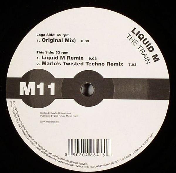Liquid M - The Train | Media Records Germany (M11)