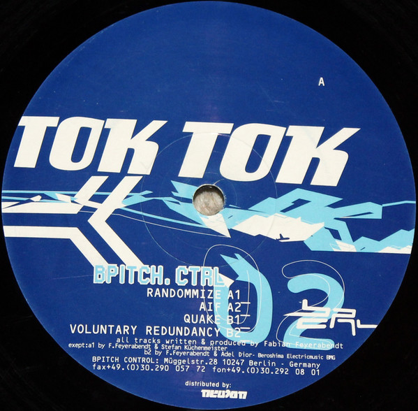 Toktok - Randommize | BPitch Control (BP-CTRL 002) - main Toktok - Randommize | BPitch Control (BP-CTRL 002) - main