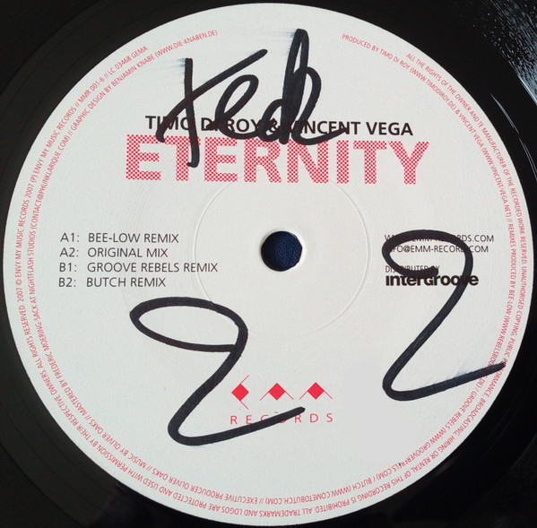 Timo Di Roy & Vincent Vega - Eternity | Envy My Music Records (EMMR 001-6) - 4 Timo Di Roy & Vincent Vega - Eternity | Envy My Music Records (EMMR 001-6) - 4