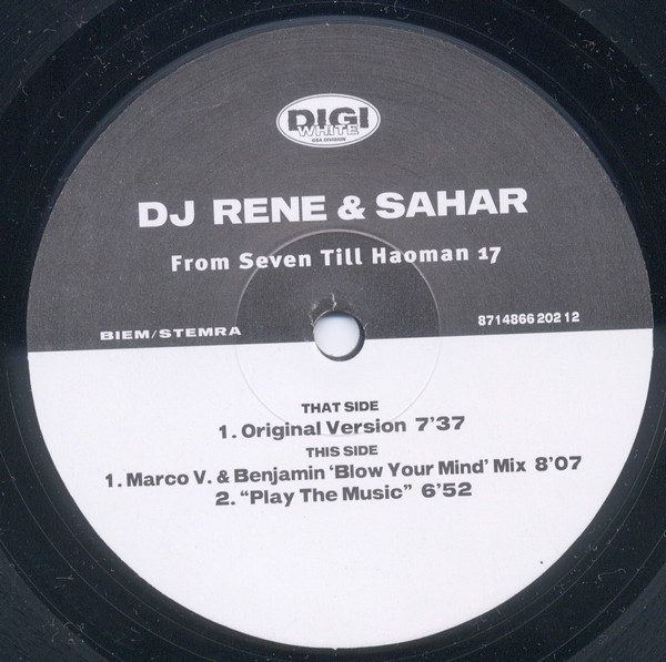 DJ Rene & Sahar Zangilevich - From Seven Till Haoman 17 | Digi White (DIGI 022-12) - 2 DJ Rene & Sahar Zangilevich - From Seven Till Haoman 17 | Digi White (DIGI 022-12) - 2
