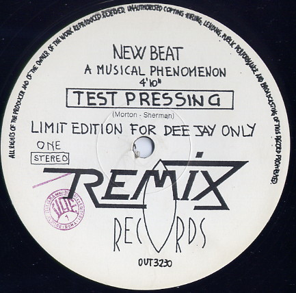 New Beat - A Musical Phenomenon | Out (OUT 3230) - main