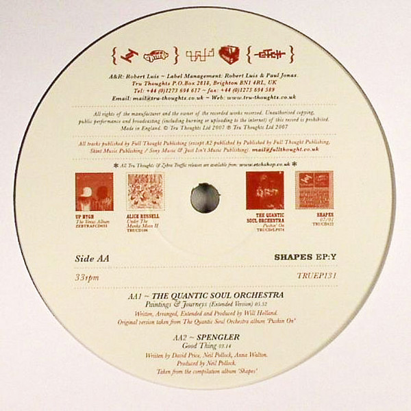 Various - Shapes EP: Y | Tru Thoughts (TRUEP131) - 2 Various - Shapes EP: Y | Tru Thoughts (TRUEP131) - 2
