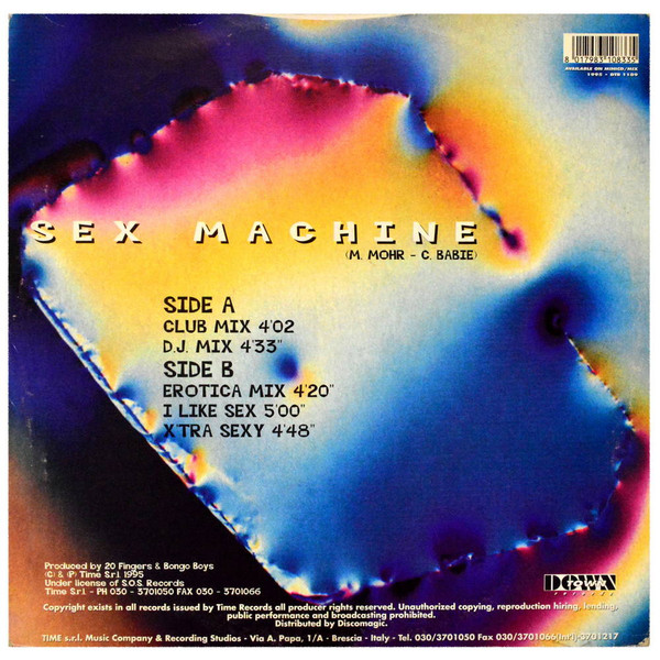 20 Fingers Feat. Katrina - Sex Machine | Downtown (DTR 1109) - 2