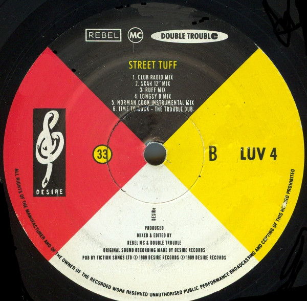 Rebel MC , Double Trouble - Twenty One Mixes | Desire Records (LUV 4) - 6