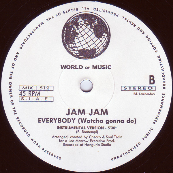 Jam Jam - Everybody (Watcha Gonna Do) | World Of Music (MIX 512) - 2