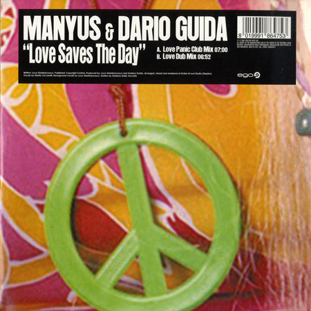 Manyus & Dario Guida - Love Saves The Day | Ego Music (EGO MIX 074) - main Manyus & Dario Guida - Love Saves The Day | Ego Music (EGO MIX 074) - main