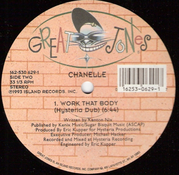 Chanelle - Work That Body | Great Jones (162-530 629-1) - 3