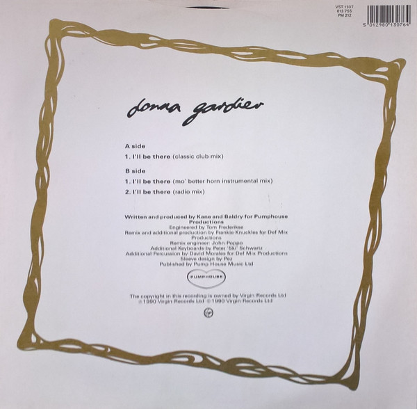 Donna Gardier - I'll Be There | Virgin (VST 1307) - 2