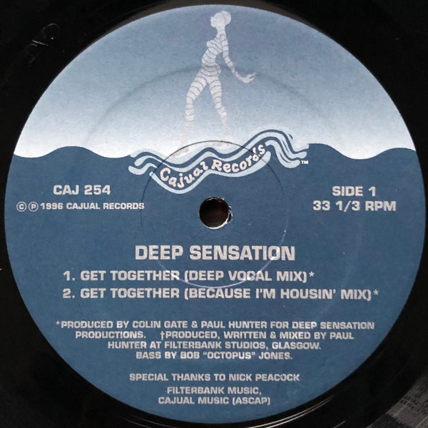 Deep Sensation - Talkin'... / Get Together | Cajual Records (CAJ 254) - 2
