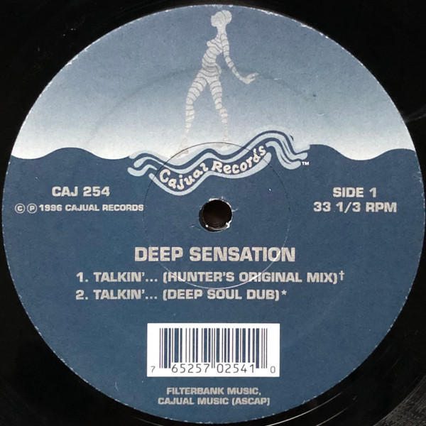 Deep Sensation - Talkin'... / Get Together | Cajual Records (CAJ 254)