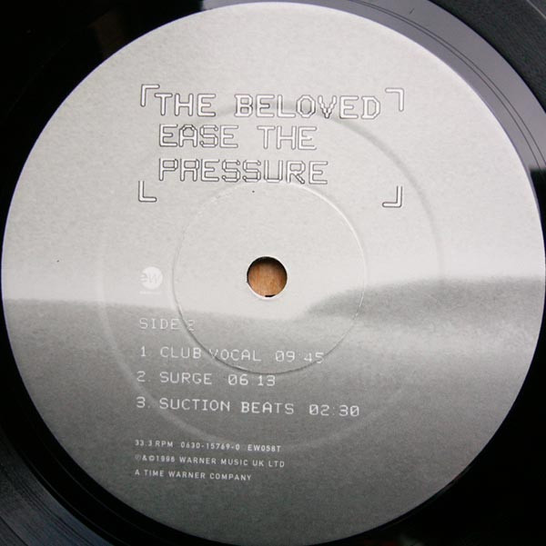The Beloved - Ease The Pressure | EastWest (EW058T) - 4