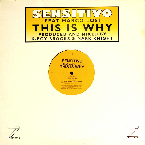 Sensitivo Feat. Marco Losi - This Is Why | Z Records (ZEDD12048) - main Sensitivo Feat. Marco Losi - This Is Why | Z Records (ZEDD12048) - main