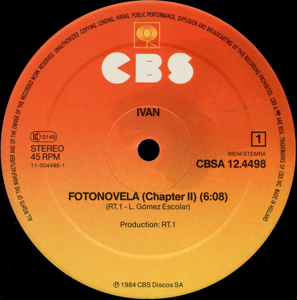 Ivan - Fotonovela (Chapter II) | CBS (CBSA 12.4498) - 3