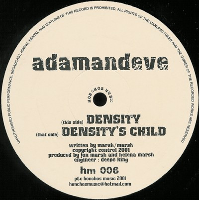 Adam & Eve - Density | Honchos Music (hm 006)