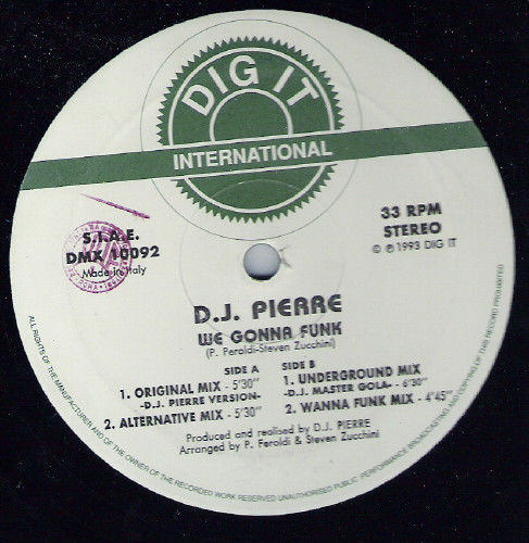D.J. Pierre - We Gonna Funk | Dig It International (DMX 10092) - 3 D.J. Pierre - We Gonna Funk | Dig It International (DMX 10092) - 3